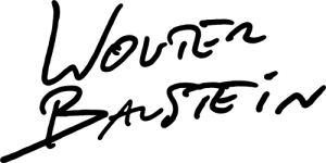 Handwritten Wouter Baustein signature logo